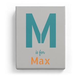 M is for Max - Stylistic