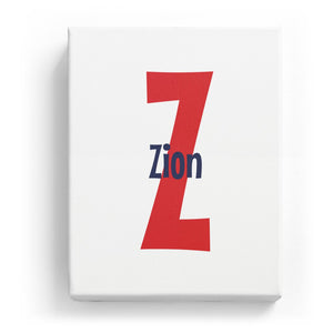 Zion Overlaid on Z - Cartoony