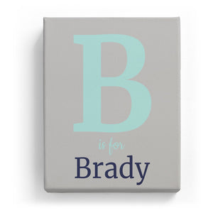 B is for Brady - Classic