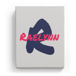 Raelynn Overlaid on R - Artistic