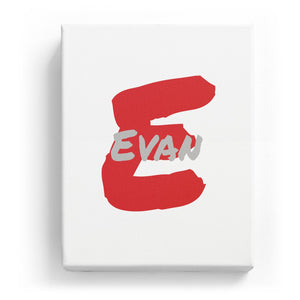 Evan Overlaid on E - Artistic