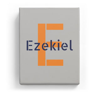 Ezekiel Overlaid on E - Stylistic