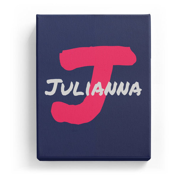 Julianna Overlaid on J - Artistic
