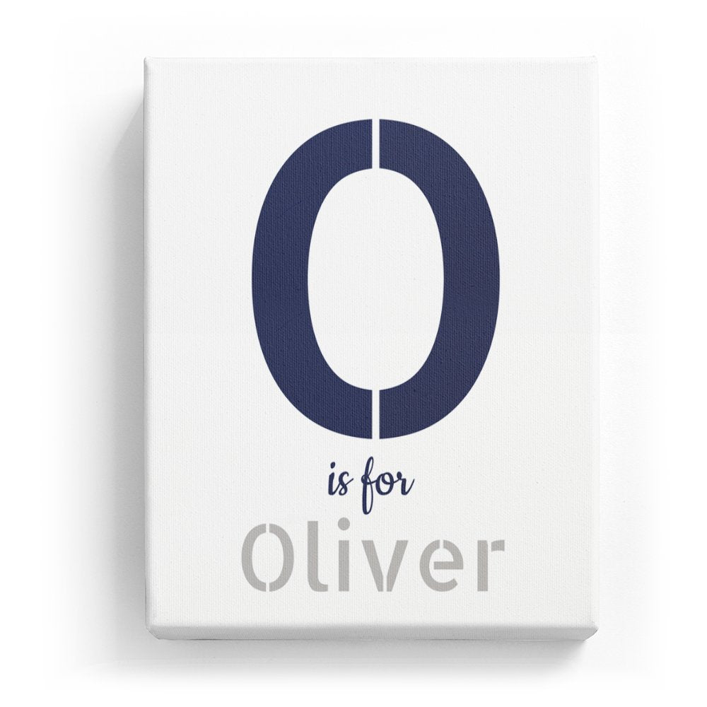 Oliver's Personalized Canvas Art