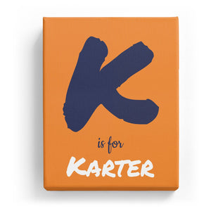 K is for Karter - Artistic