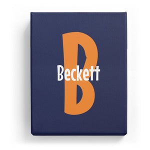 Beckett Overlaid on B - Cartoony