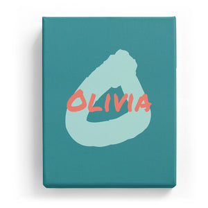 Olivia Overlaid on O - Artistic