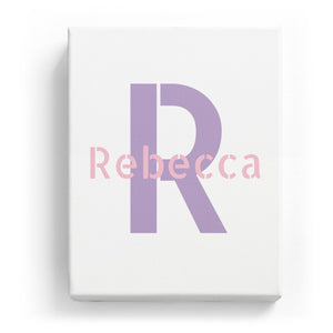 Rebecca Overlaid on R - Stylistic