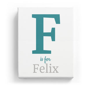 F is for Felix - Classic