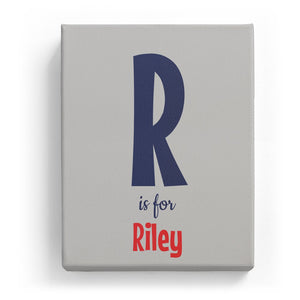 R is for Riley - Cartoony