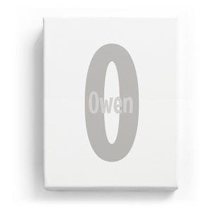 Owen Overlaid on O - Cartoony