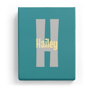 Hailey Overlaid on H - Cartoony