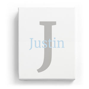 Justin Overlaid on J - Classic