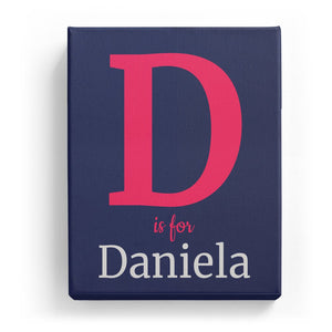 D is for Daniela - Classic