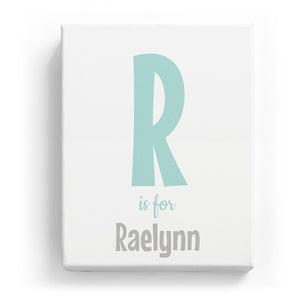 R is for Raelynn - Cartoony