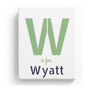 W is for Wyatt - Stylistic