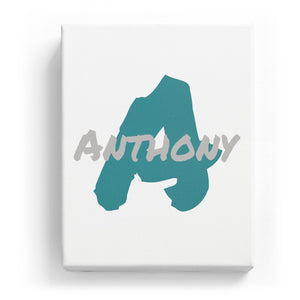 Anthony Overlaid on A - Artistic