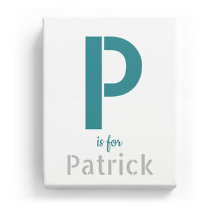 P is for Patrick - Stylistic