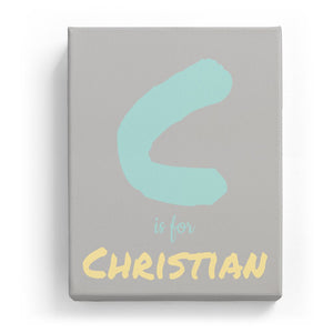 C is for Christian - Artistic