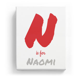 N is for Naomi - Artistic