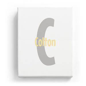 Colton Overlaid on C - Cartoony