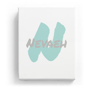Nevaeh Overlaid on N - Artistic