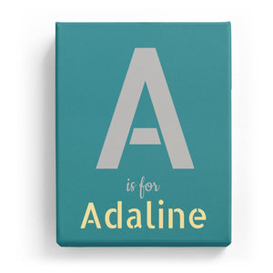 A is for Adaline - Stylistic