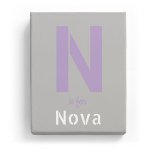 N is for Nova - Stylistic