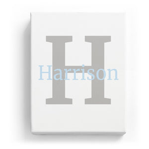 Harrison Overlaid on H - Classic