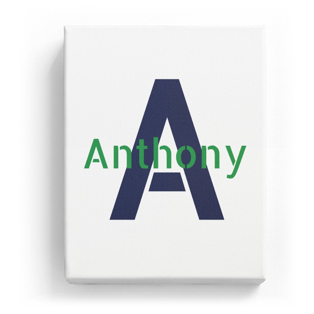 Anthony's Personalized Canvas Art