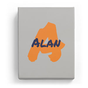 Alan Overlaid on A - Artistic