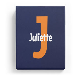 Juliette Overlaid on J - Cartoony