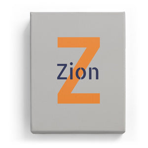 Zion Overlaid on Z - Stylistic