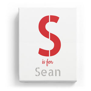 S is for Sean - Stylistic