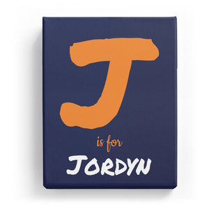 J is for Jordyn - Artistic