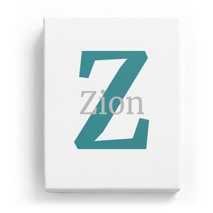 Zion Overlaid on Z - Classic