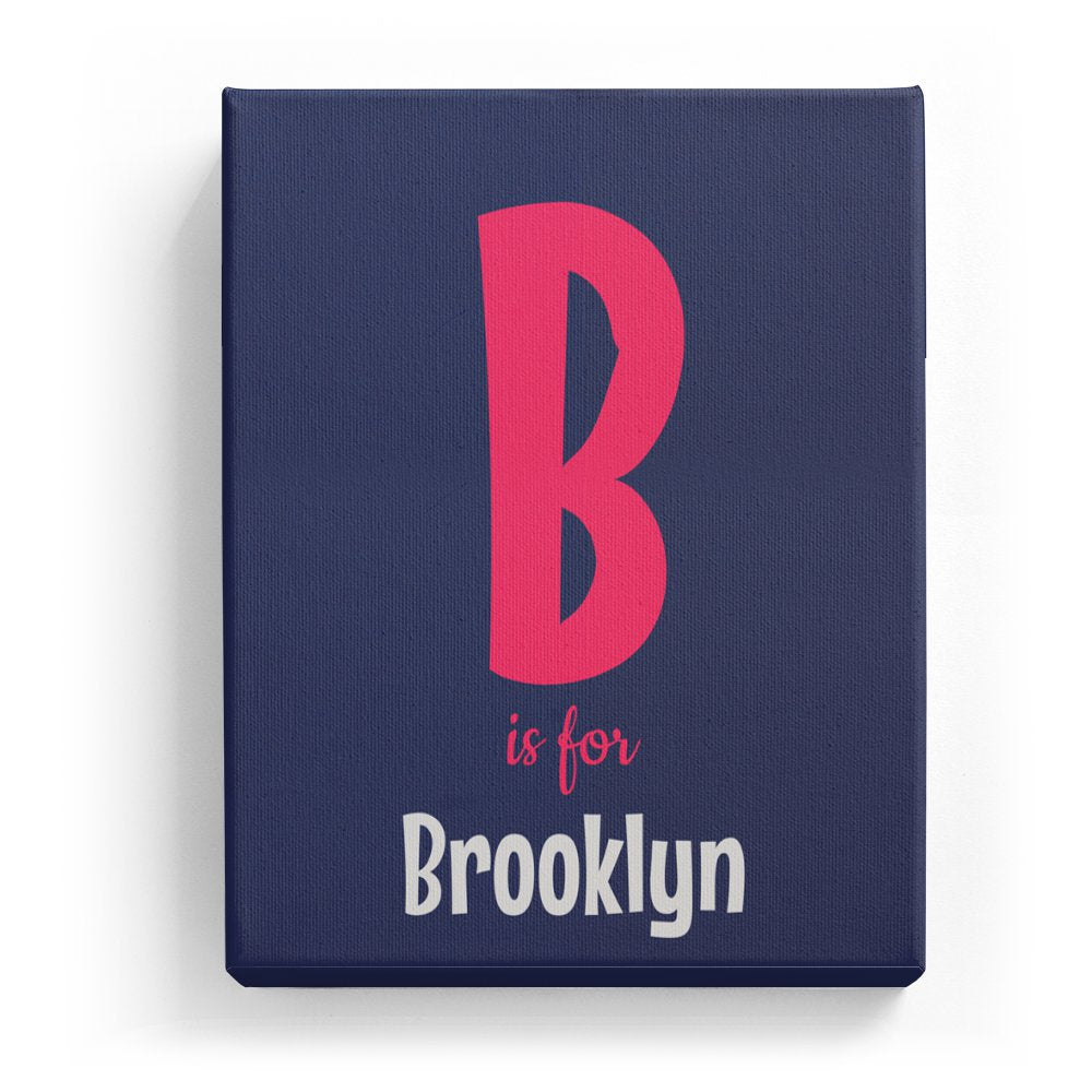 Brooklyn's Personalized Canvas Art