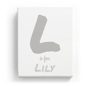 L is for Lily - Artistic