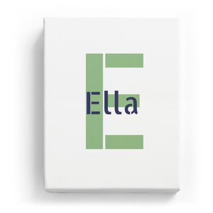 Ella Overlaid on E - Stylistic