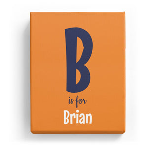 B is for Brian - Cartoony