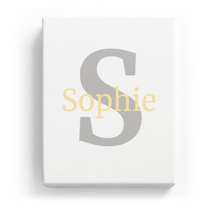 Sophie Overlaid on S - Classic