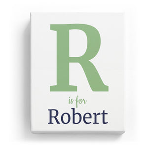 R is for Robert - Classic