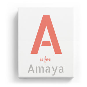 A is for Amaya - Stylistic