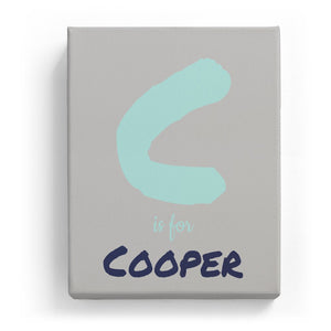 C is for Cooper - Artistic