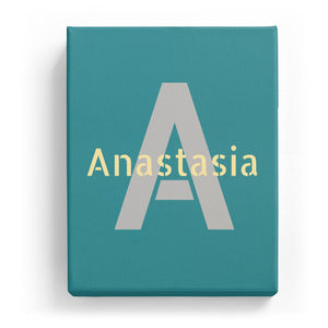 Anastasia Overlaid on A - Stylistic