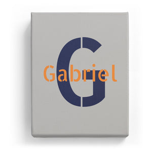 Gabriel Overlaid on G - Stylistic