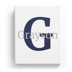 Grayson Overlaid on G - Classic