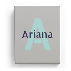 Ariana Overlaid on A - Stylistic