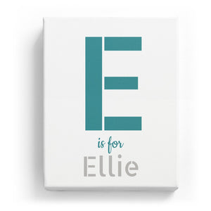 E is for Ellie - Stylistic
