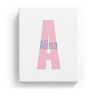 Alina Overlaid on A - Cartoony
